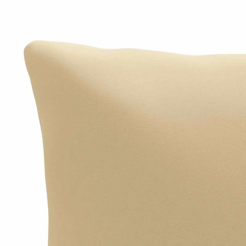 Back Cushion PUTTEN 100% Polyester Beige 80 x 40 x 15 cm