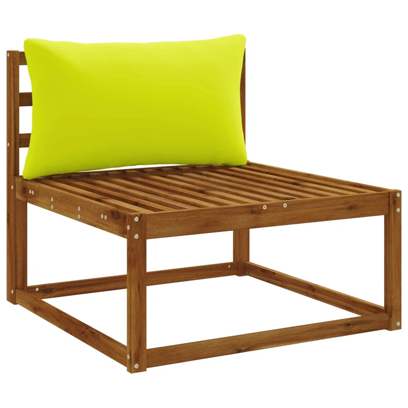 Back Cushion PUTTEN 100% Polyester Bright Green 80 x 40 x 15 cm