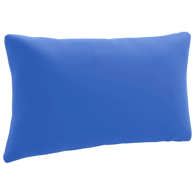 Back Cushion PUTTEN 100% Polyester Royal Blue 80 x 40 x 15 cm