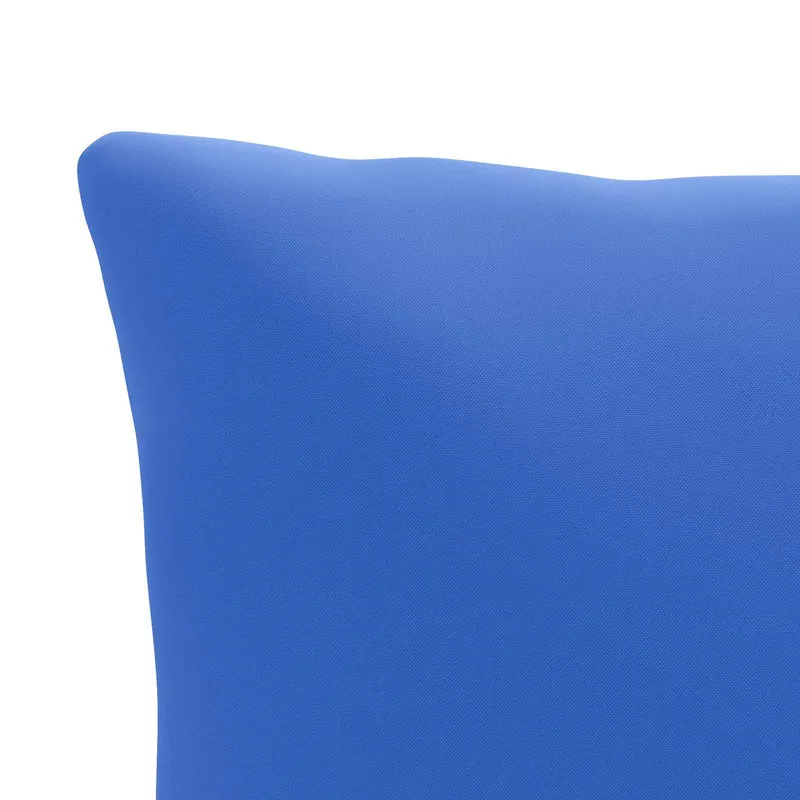 Back Cushion PUTTEN 100% Polyester Royal Blue 80 x 40 x 15 cm