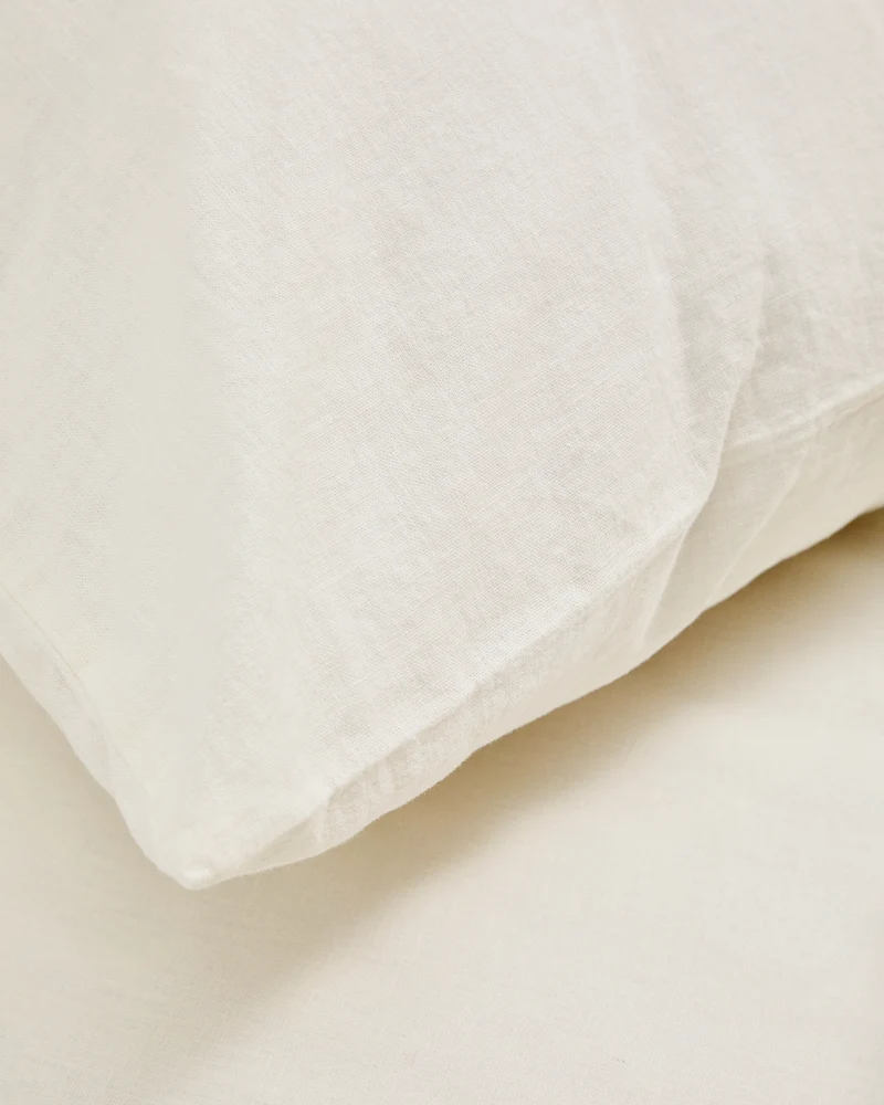 Simmel set of 2 beige pillow cases 50 x 70cm