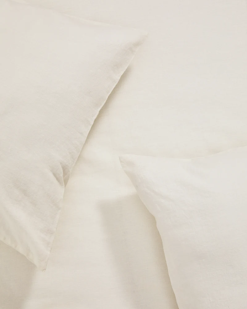 Simmel set of 2 beige pillow cases 50 x 80cm