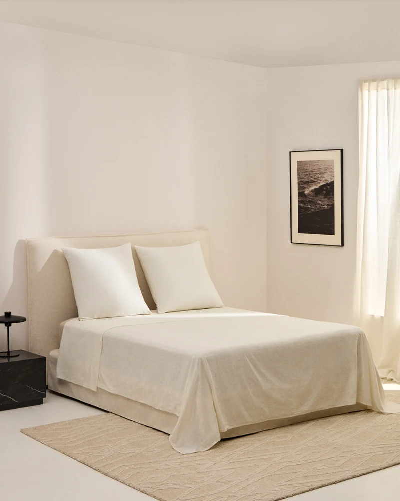 Simmel Ecru top sheet 270 x 290 cm