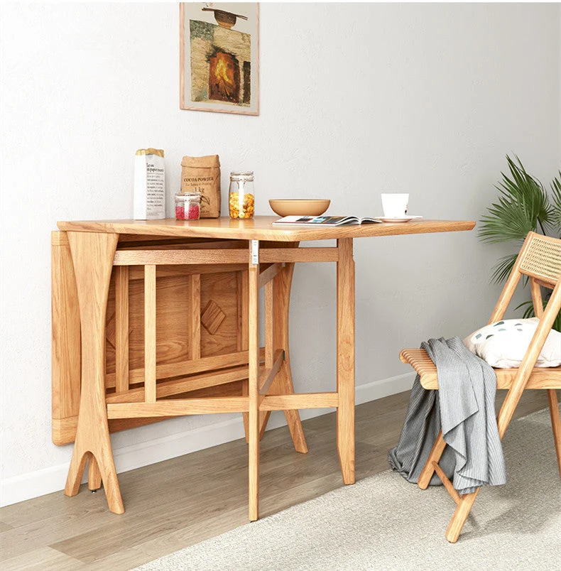 Table à manger pliante moderne