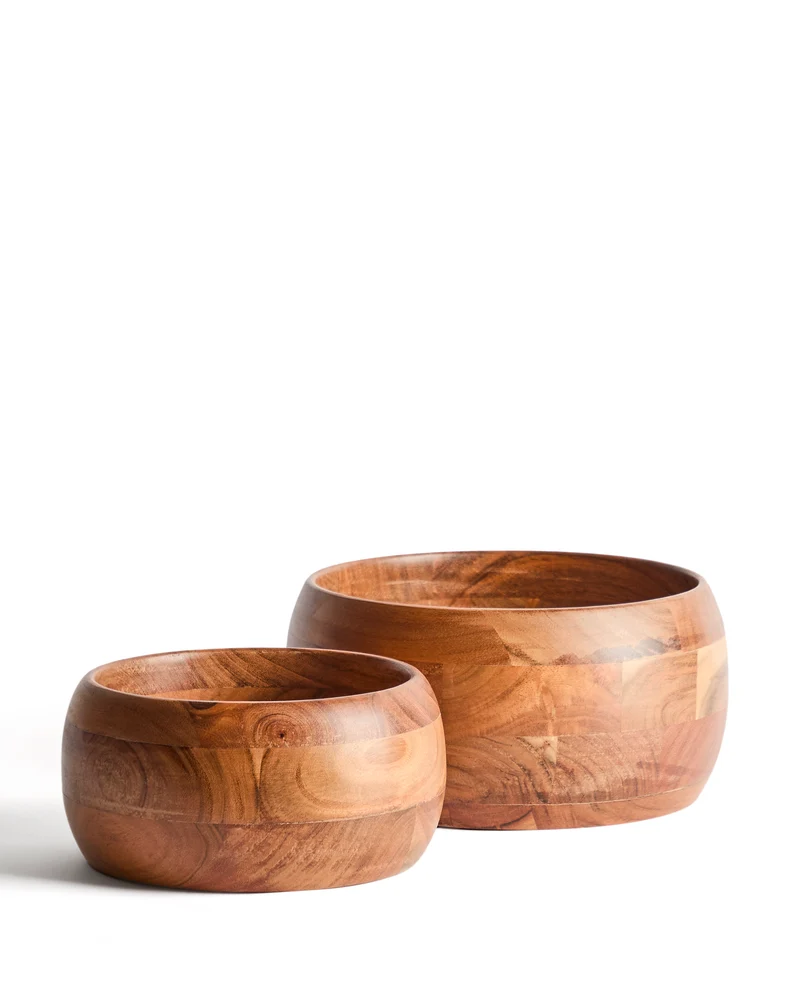 Malor small acacia wood bowl