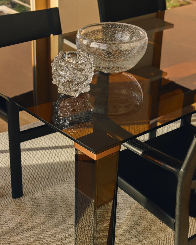 Sirau clear glass centrepiece Ø29.8cm