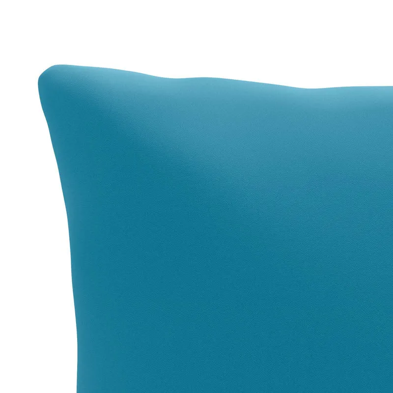 Back Cushion PUTTEN 100% Polyester Light Blue 80 x 40 x 15 cm