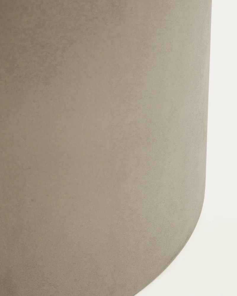 Aiguablava grey cement planter Ø 52cm