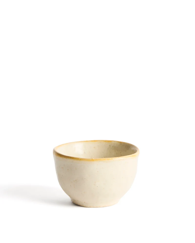 Belor white ceramic bowl