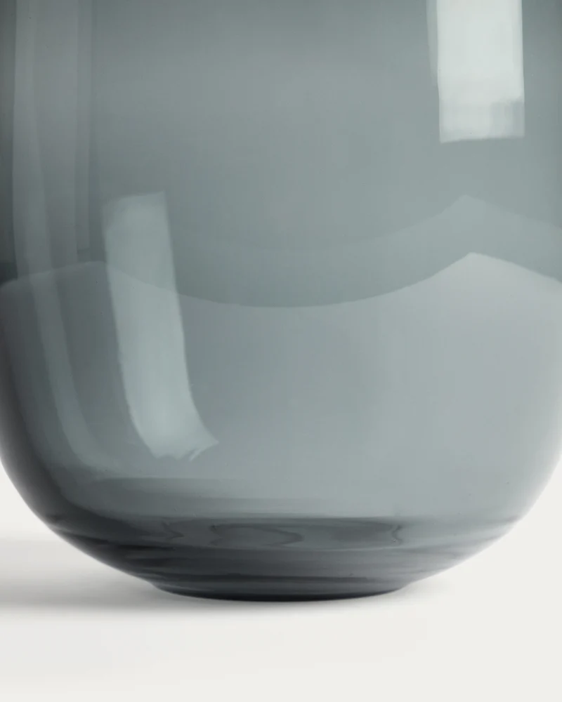 Sirau grey glass centrepiece Ø24cm