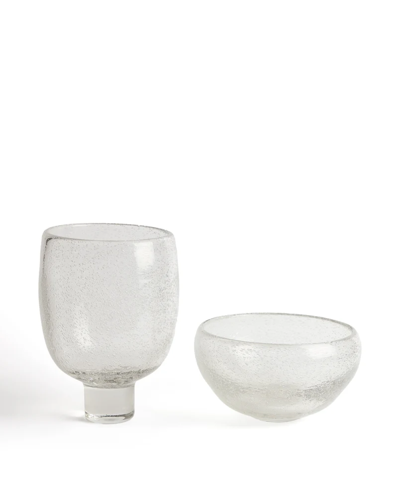 Sirau clear glass centrepiece Ø24cm