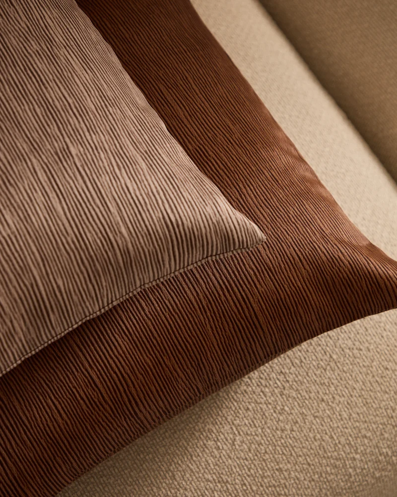 Mirca Terracotta cushion cover