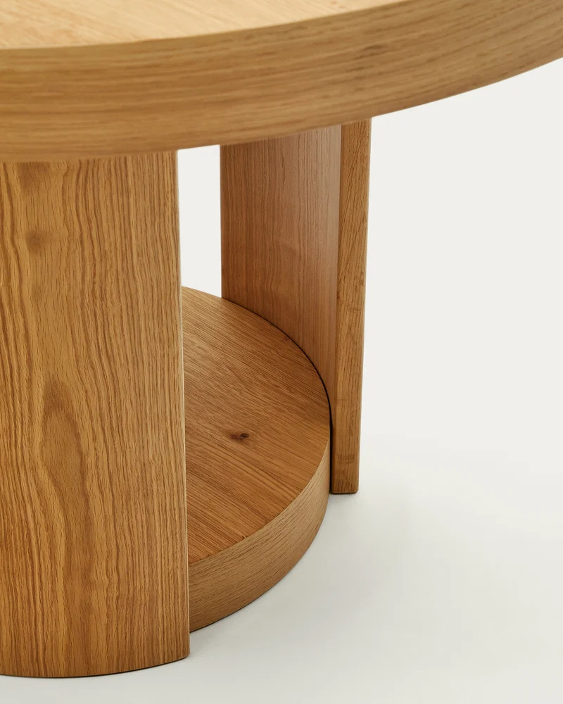 Artis Extendable Round Table - Oak
