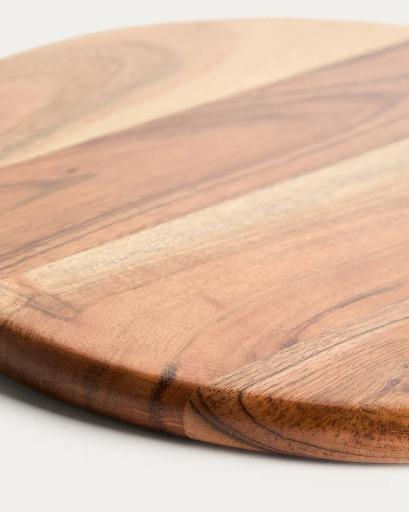 Dalme acacia wood serving board Ø26.5cm