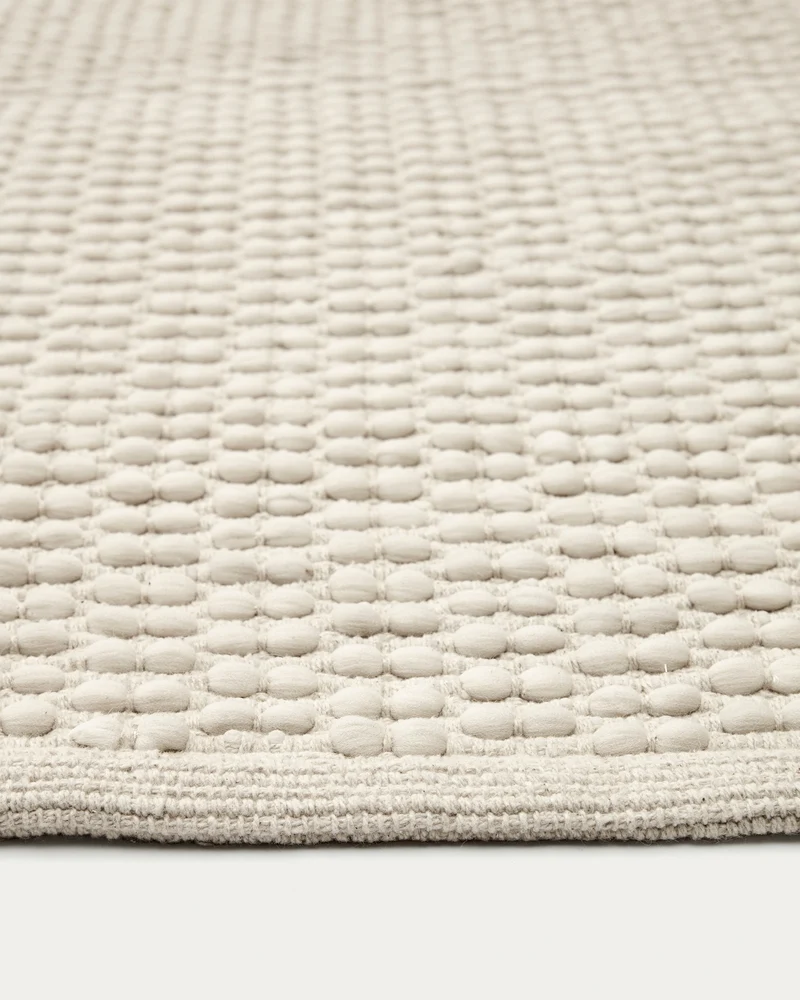 Mascarell White Rug, 200 x 300 cm