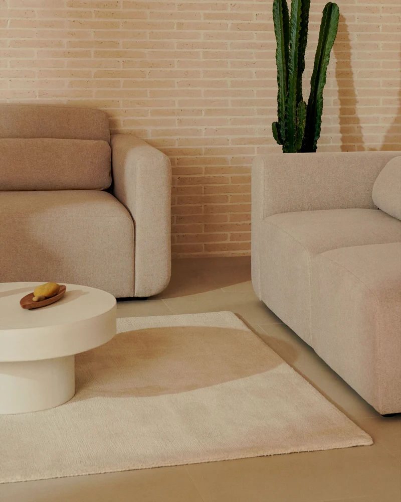 Empuries White Rug, 200 x 300 cm