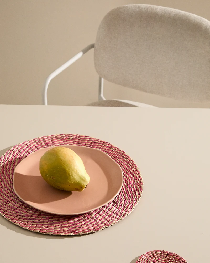 Rivela set of 2 placemats Ø38cm