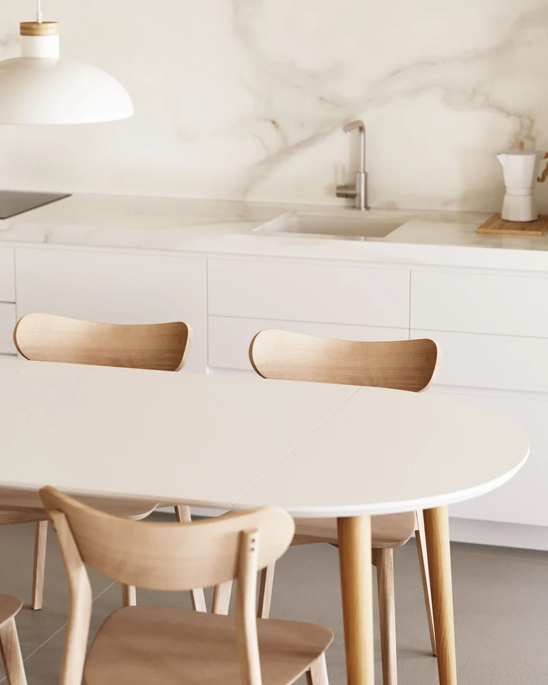 Oqui Extendable Round Table
