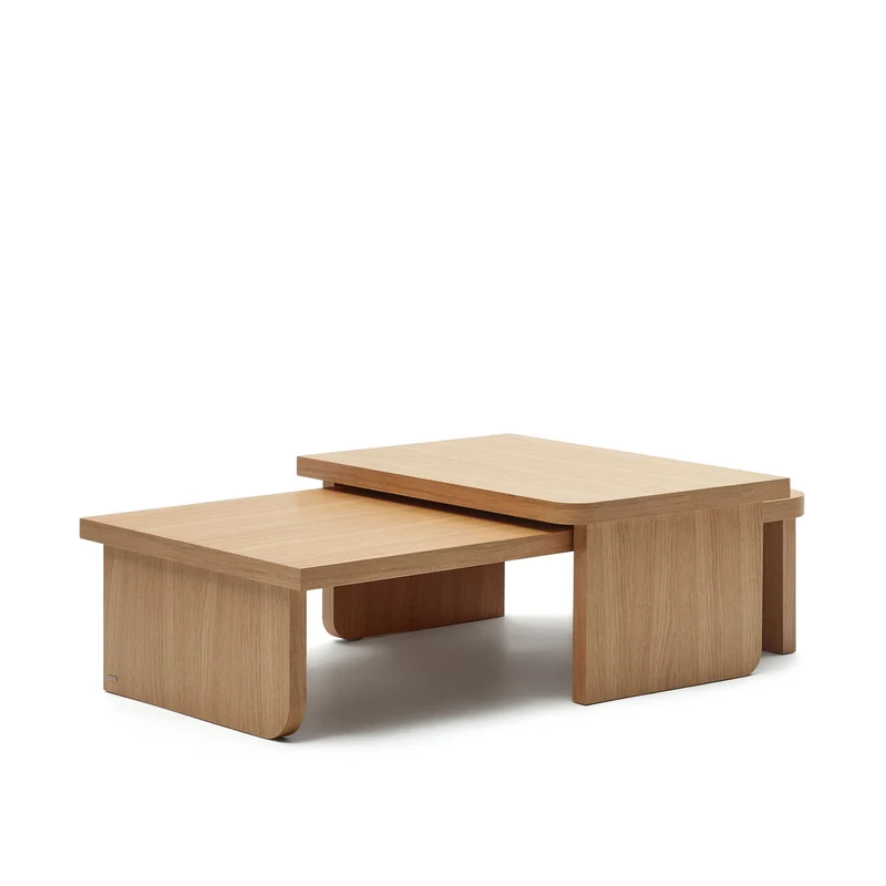 Oaq set of 2 coffee tables