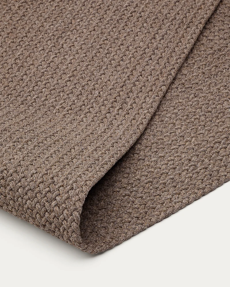 Rug Despas in synthetic fibers beige 160 x 230 cm