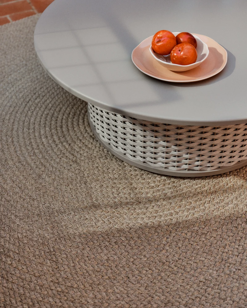 Rug Despas beige Ø150 cm