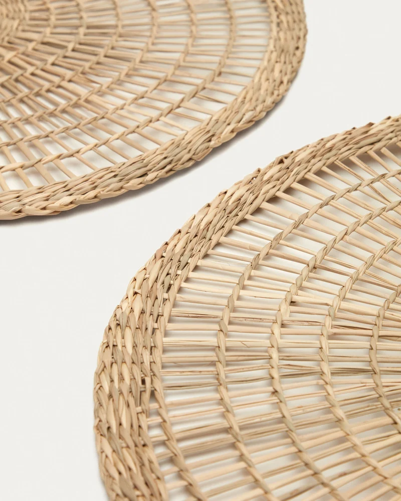 Palau set of 2 Round Placements