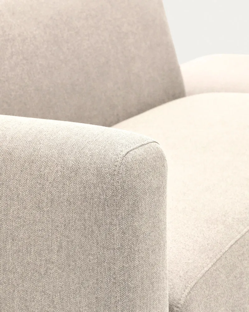 Neom 2-Seater with Pouffe - Beige