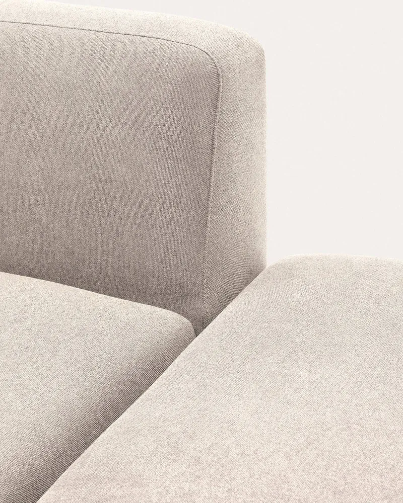 Neom 1-Seater with Pouffe - Beige
