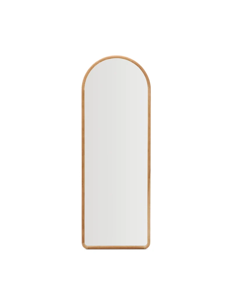 Milsa teak wood mirror 55 x 155cm FSC 100%