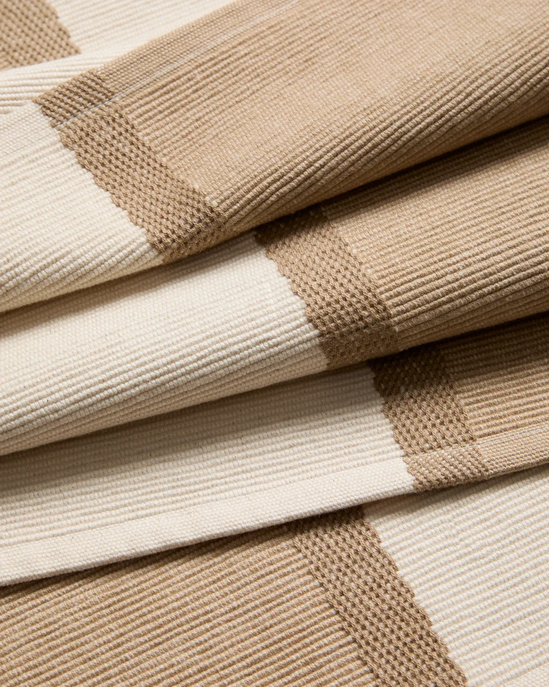 Tari set of 2 beige placemats 35 x 50 cm
