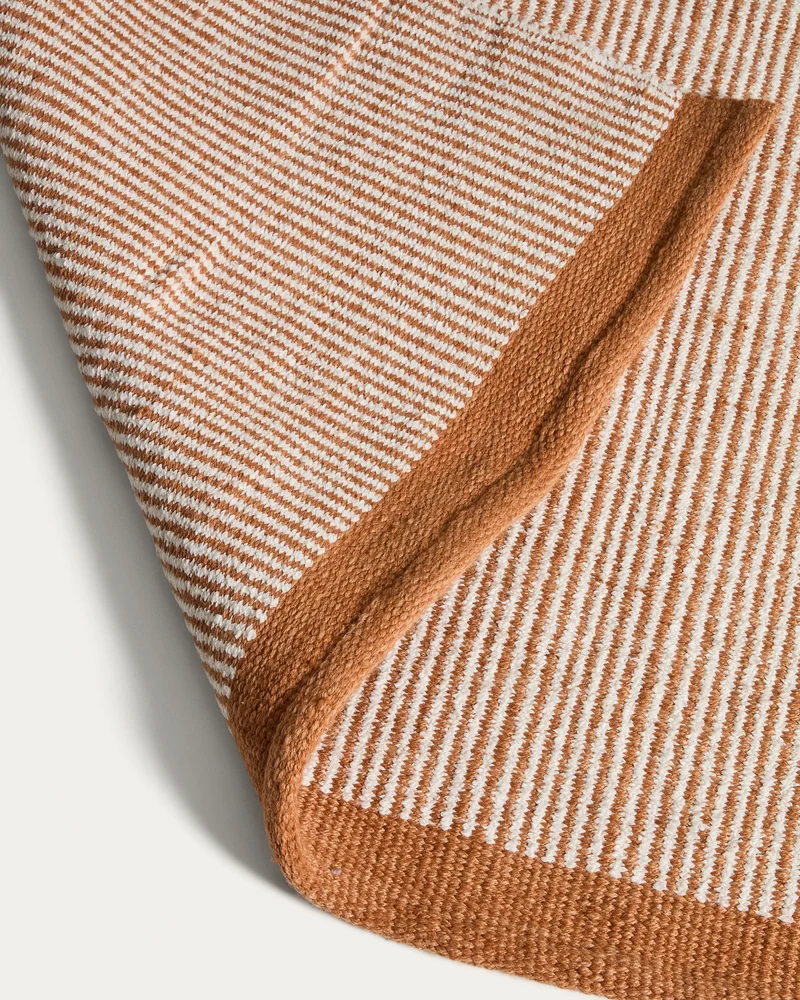 Tinei orange 100% PET rug 200 x 300cm