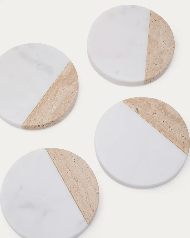 Nivol set of 4 coasters