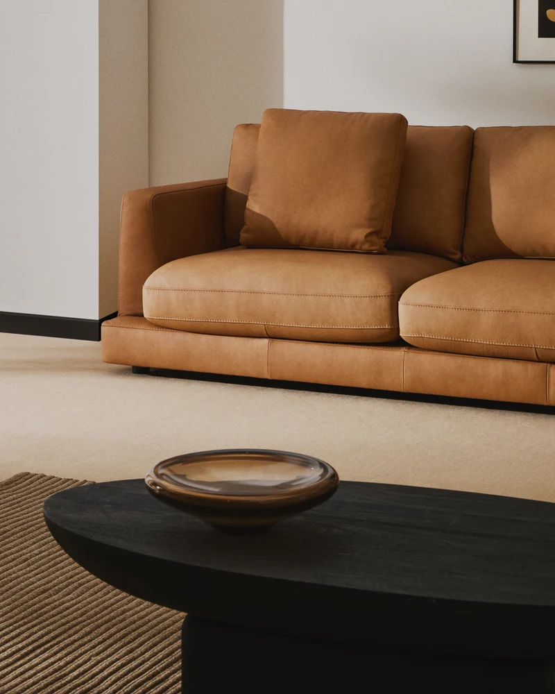 Gala 6-Seater - Brown Leather