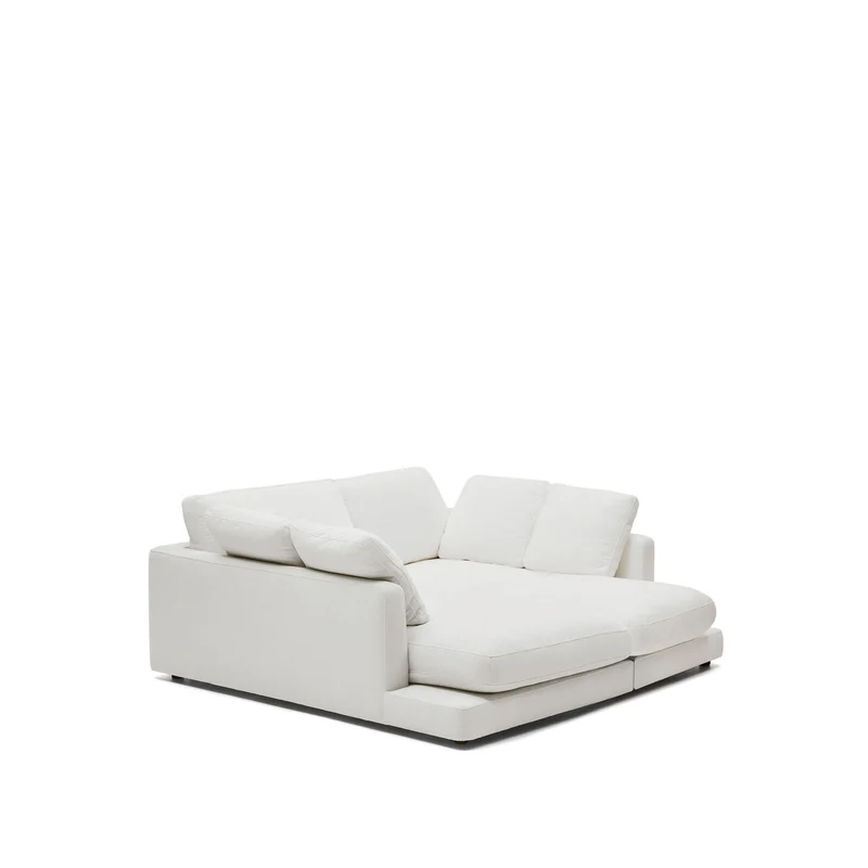 Gala 3-Seater with Double Chaise - Chenille
