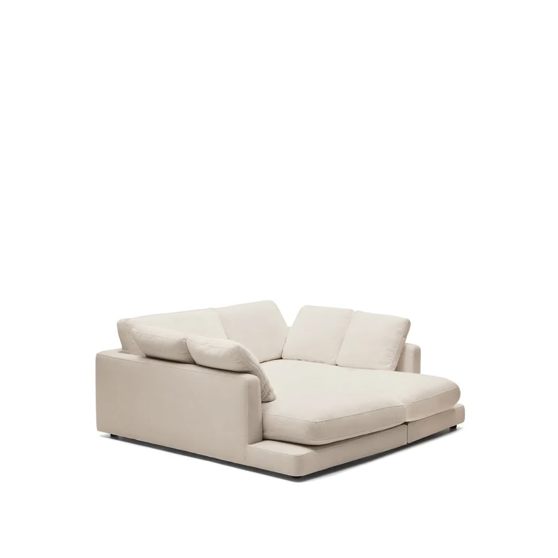 Gala 3-Seater with Double Chaise - Chenille