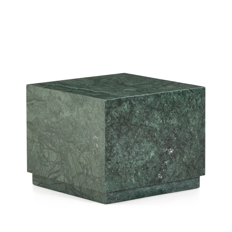 Sorein Side Table - Green Marble