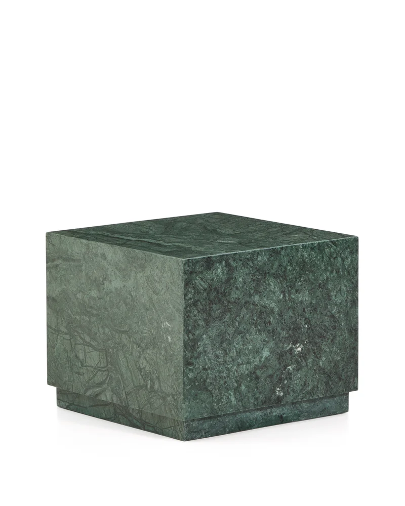Sorein Side Table - Green Marble