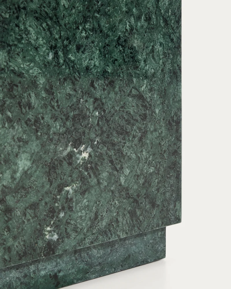 Sorein Side Table - Green Marble
