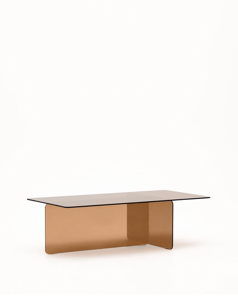 Zaren brown coffee table