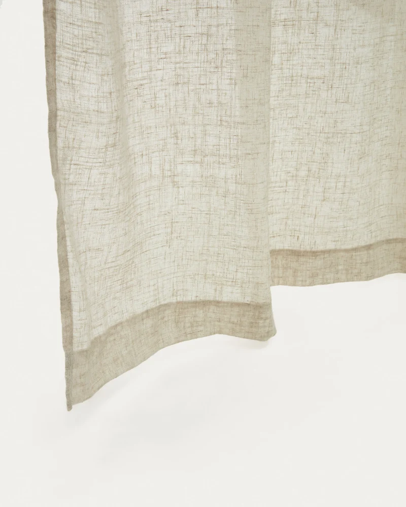 Mahina beige curtain