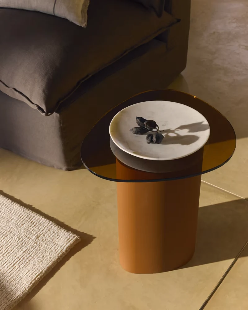 Olir Side Table - Brown
