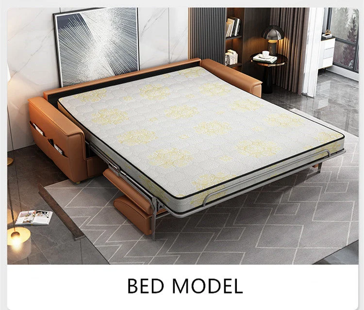 Canapé-lit Leathaire avec matelas