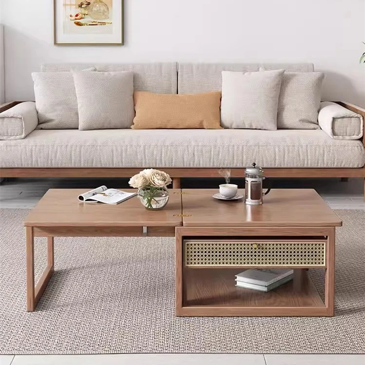 Table basse combinée déformable