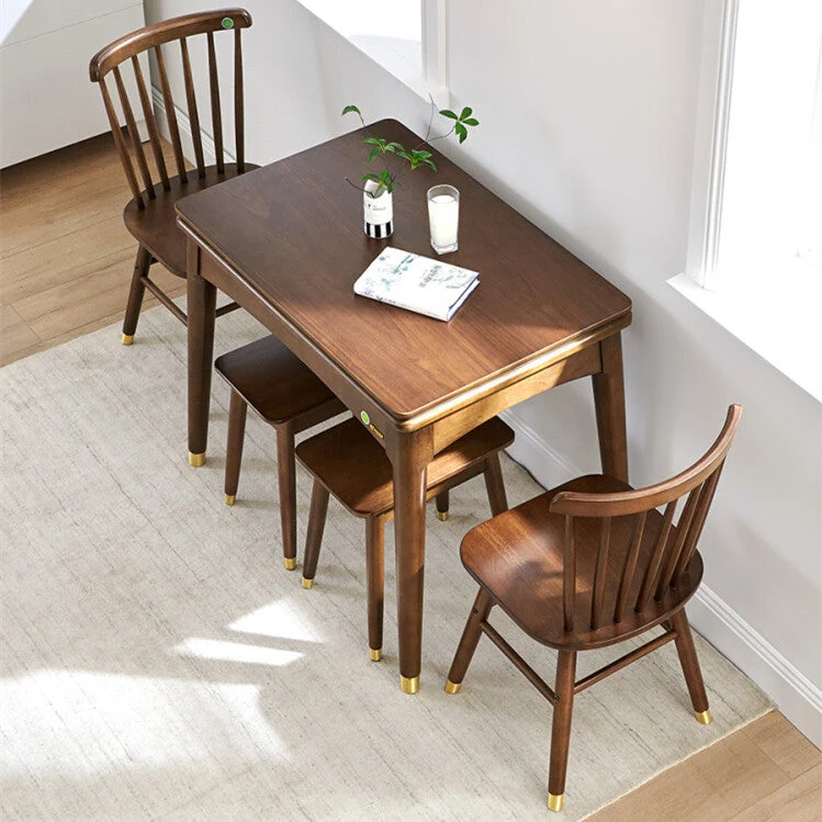 Table de salle à manger extensible à double plateau