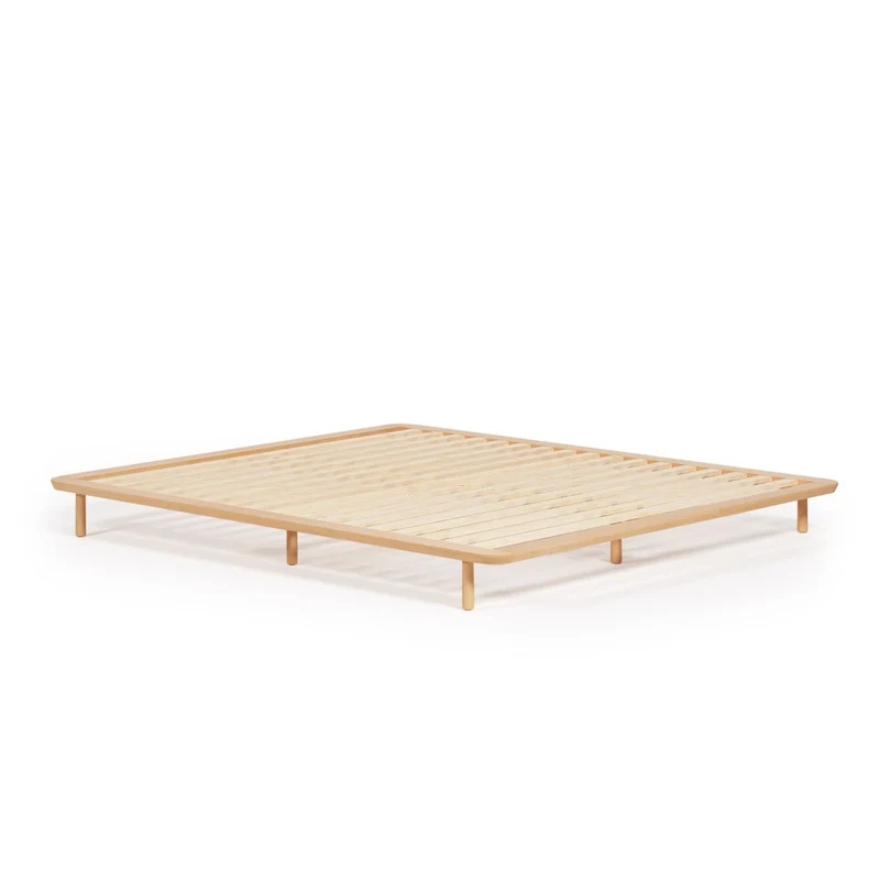 Anielle bed made from solid ash wood for a 180 x 200 cm mattress