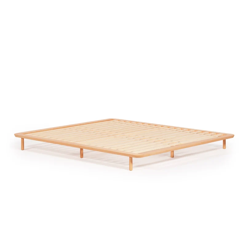 Anielle bed made from solid ash wood for a 180 x 200 cm mattress