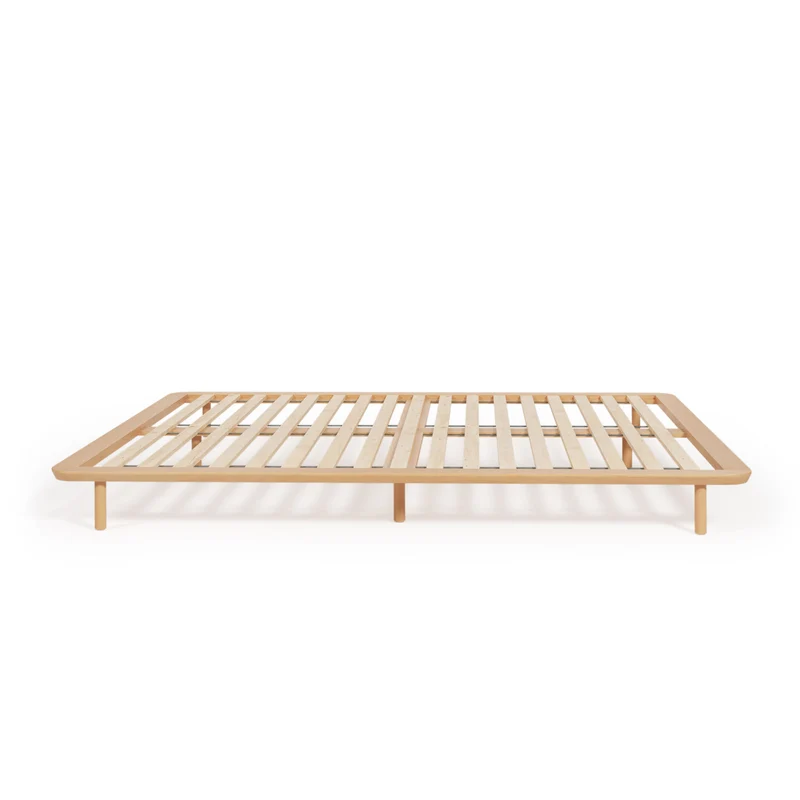 Anielle bed made from solid ash wood for a 180 x 200 cm mattress