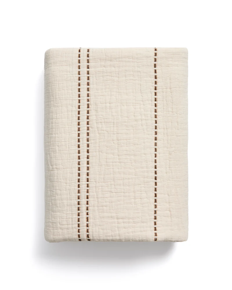 Siloda beige bedspread 180 x 260 cm