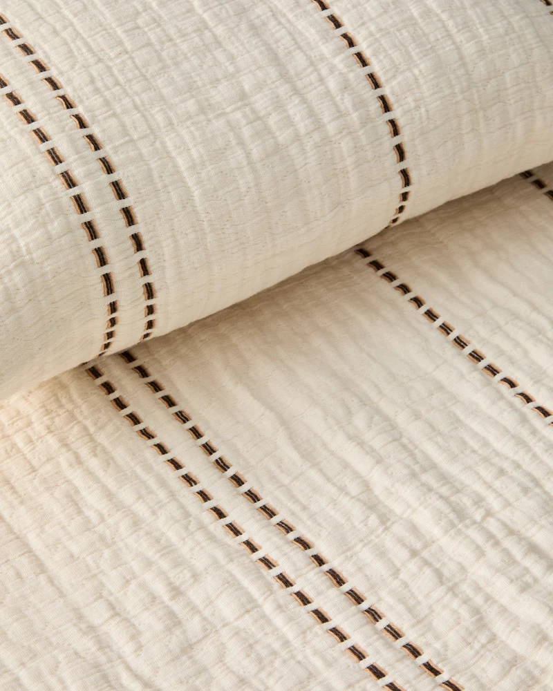 Siloda beige bedspread 180 x 260 cm