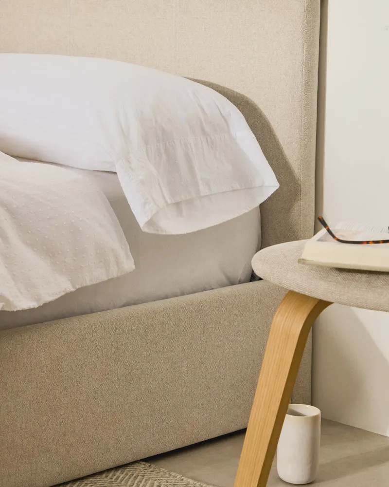 Teia fitted bed sheet for 160 cm bed